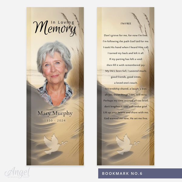 Memorial Bookmark No.6