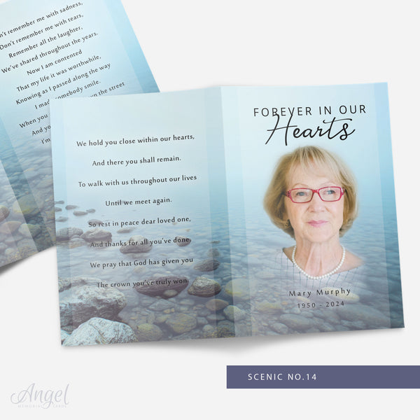 Memorial Card Scenic no.14