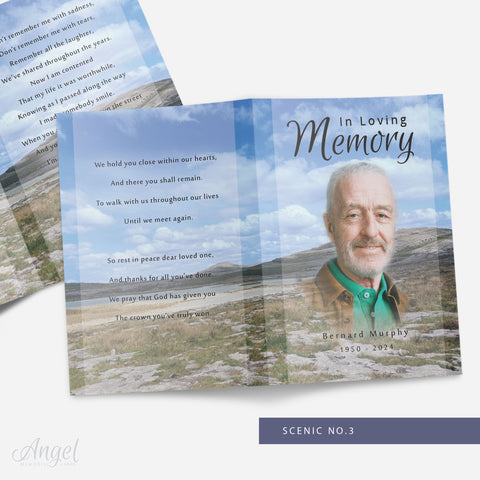 Memorial Card Scenic no.3 Burren