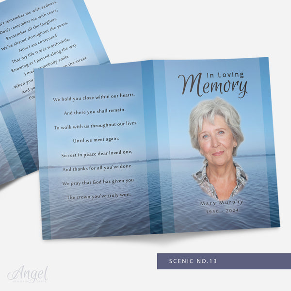 Memorial Card Scenic no.13