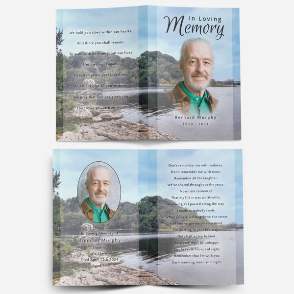 Memorial Card Scenic no.7