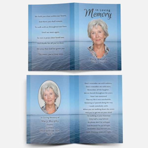 Memorial Card Scenic no.13