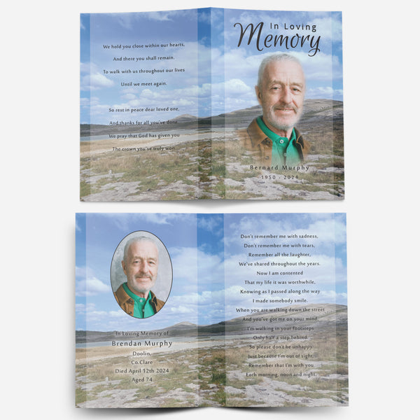 Memorial Card Scenic no.3 Burren