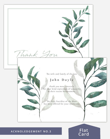 Acknowledgement Card no.3