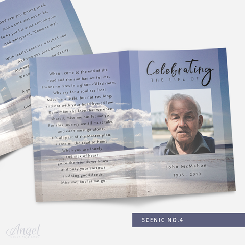 Memorial Card Scenic no.4