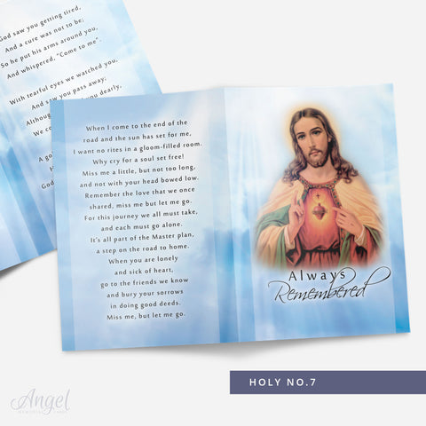 Holy Memorial Card