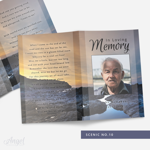 Memorial Card Scenic no.10