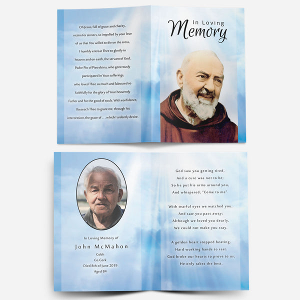 Holy Memorial Card