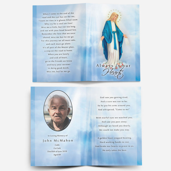 Holy Memorial Card